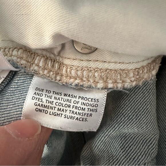 Madewell The Perfect Vintage Jean Ellicott Wash Raw Hem NA918 Women 2021 Sz 27 - Picture 14 of 16